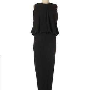 Cocktail Backless Black Dress